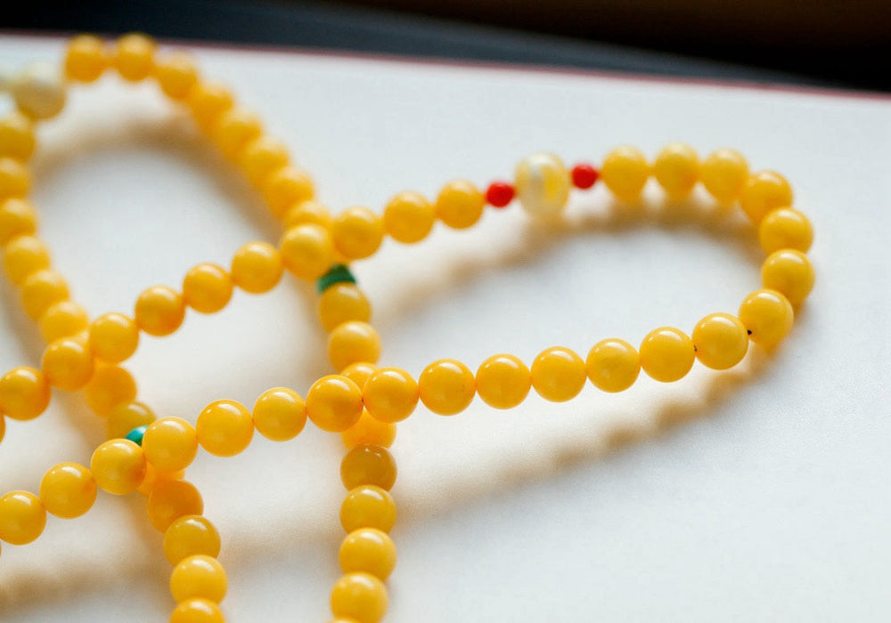 Beeswax bead string-ZROLMA(ZC2024919001)