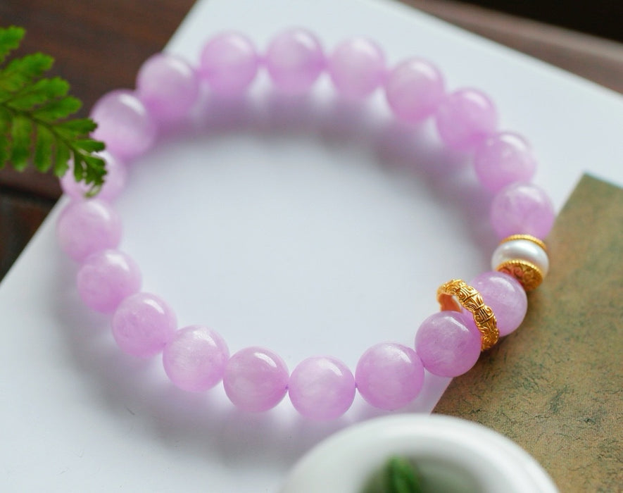 Cat's eye purple lepidolite bracelet-ZROLMA(SC2024920001)